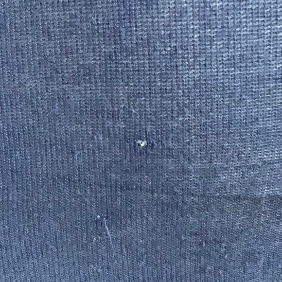 WHITE LABEL Blue Thin Knit Mini Dress Size S Made in ITALY - Picture 9 of 9